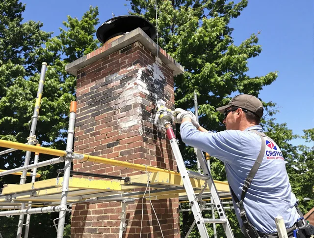 Structural chimney repair by Davie Chimney Sweep in Davie, FL
